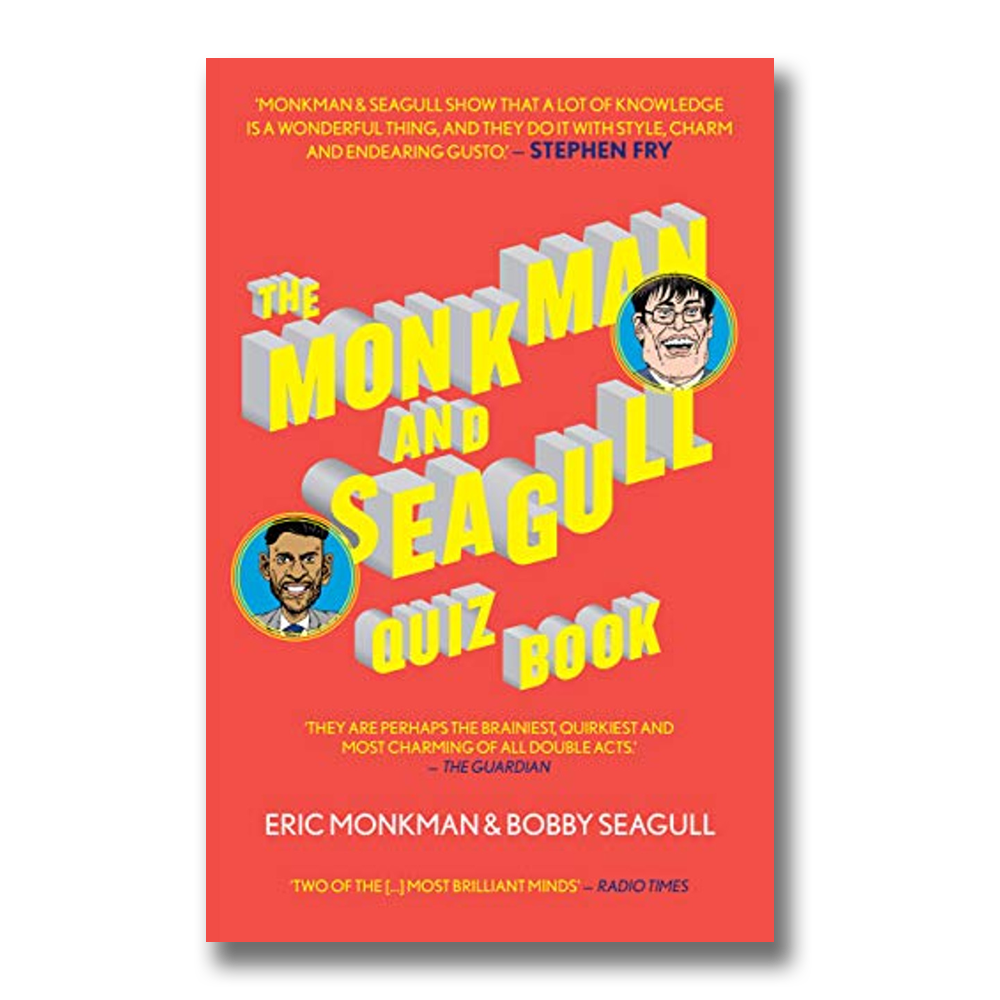 The Monkman And Seagull Quiz Book - Bobby Seagull and Eric Monkman [Signed}