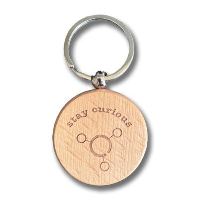 Shambles Curious Wooden Keyring