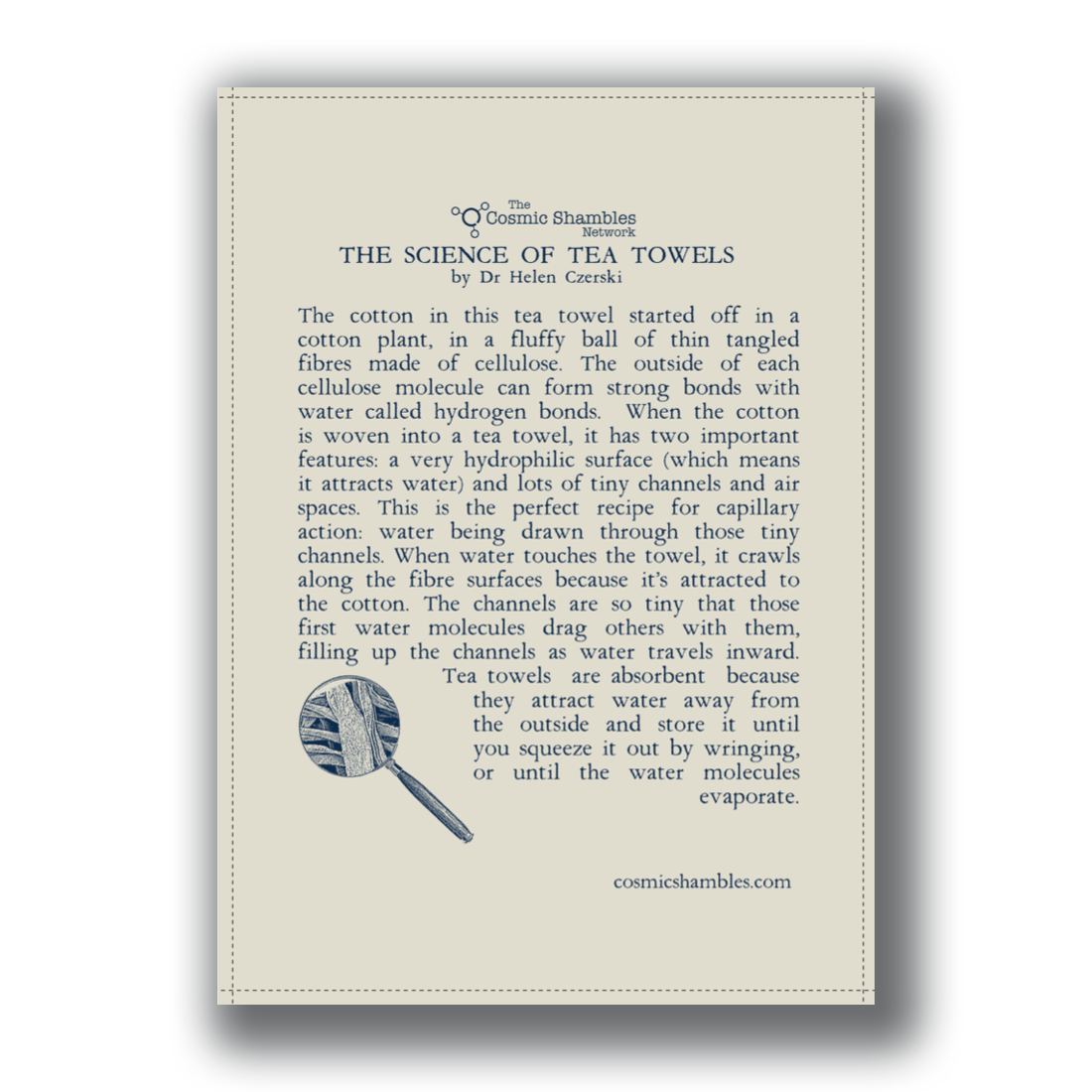 Tea Towel - Science of Tea Towels